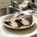 Fresh Skin-On Halibut Fillets - view 1