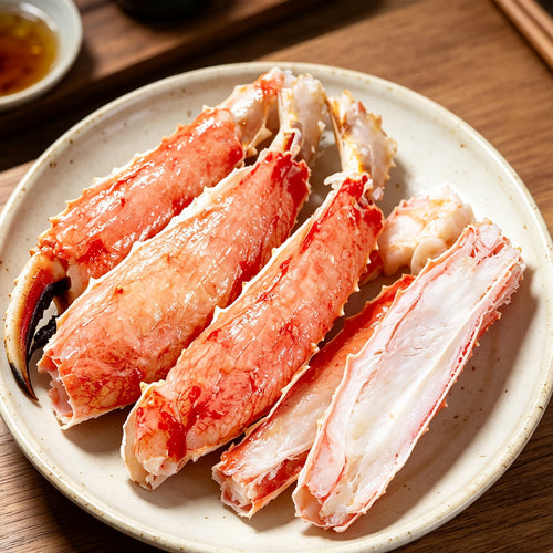 Cooked King Crab Leg Sections - view 1