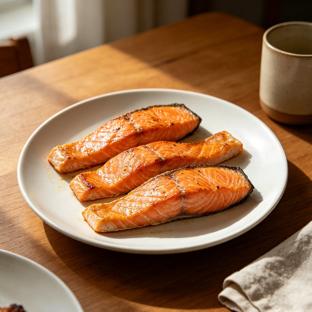 Seared Skin-On Salmon Fillets - view 2